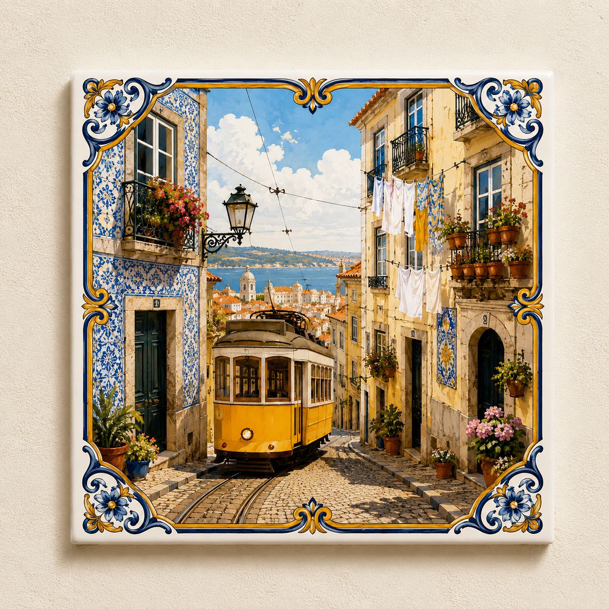 Azulejo Decorativo Elétrico de Lisboa | Lisboa Tradicional