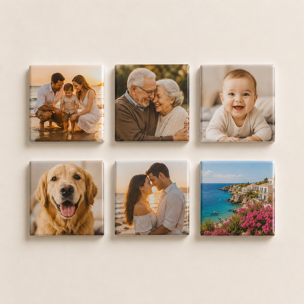 Pack de Ímanes Personalizados com Fotografias